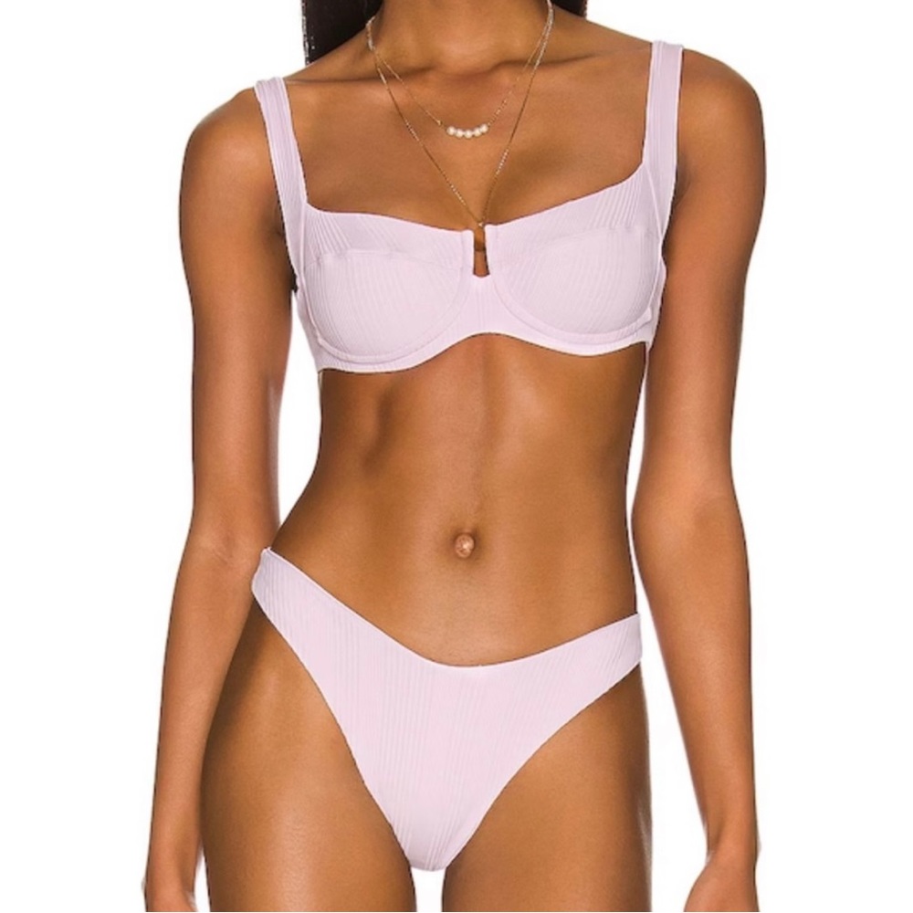 L Space purple Cabana Bottoms